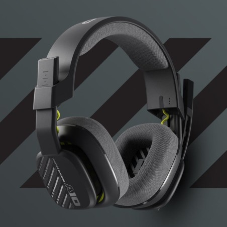 Auricular astro gaming a10 gen 2  tamaño completo cableado conector de 3 5 mm negro