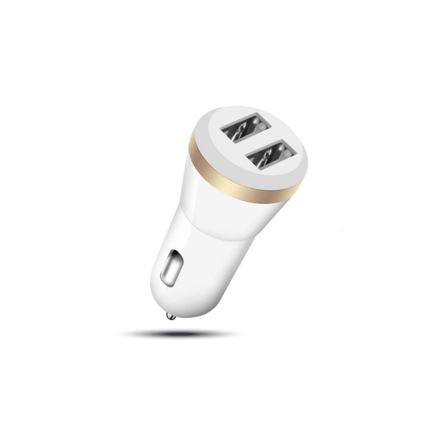 Eightt cargador coche usb 2 puertos 12w