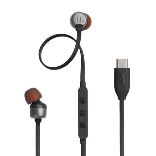 Auriculares  jbl tune 310c black inear con cable