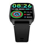 Cool smartwatch pantalla amoled curved silicona negro