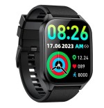 Cool smartwatch pantalla amoled curved silicona negro