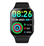 Cool smartwatch pantalla amoled curved silicona negro