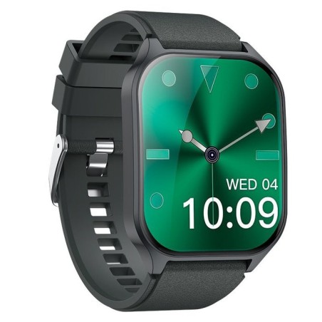 Cool smartwatch pantalla amoled curved silicona gris oscuro