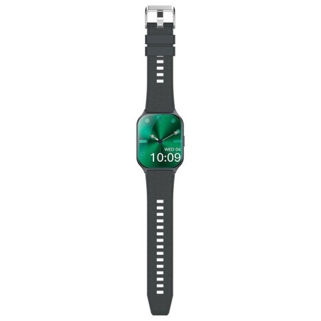 Cool smartwatch pantalla amoled curved silicona gris oscuro