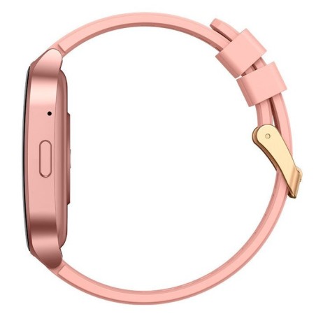Cool smartwatch pantalla amoled curved silicona rosa