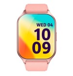 Cool smartwatch pantalla amoled curved silicona rosa