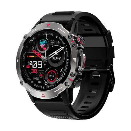 Cool smartwatch pantalla amoled adventure silicona negro