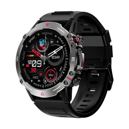 Cool smartwatch pantalla amoled adventure silicona negro