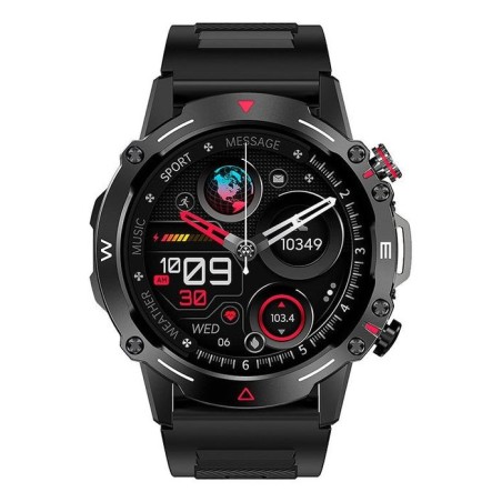 Cool smartwatch pantalla amoled adventure silicona negro