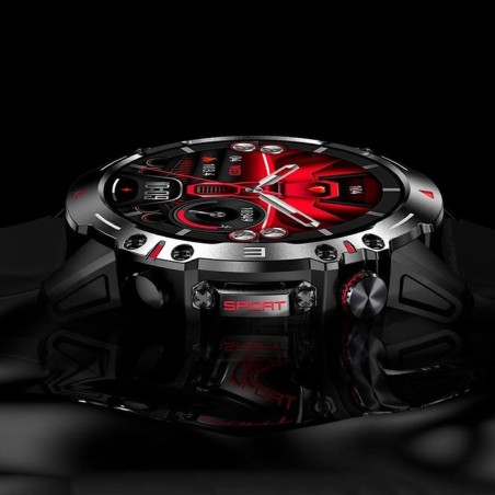 Cool smartwatch pantalla amoled adventure silicona negro