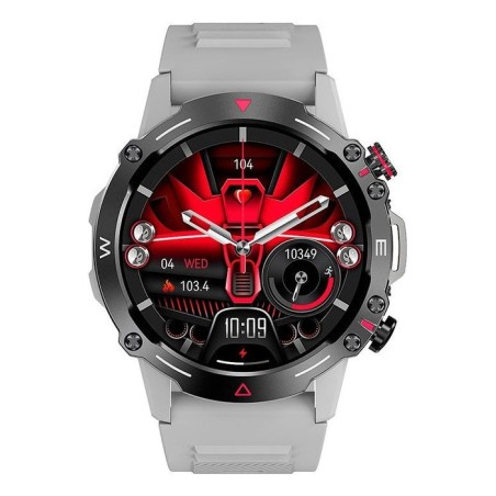 Cool smartwatch pantalla amoled adventure silicona gris