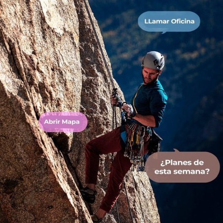 Cool smartwatch pantalla amoled adventure silicona gris