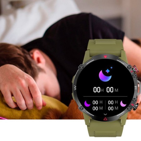 Cool smartwatch pantalla amoled adventure silicona gris