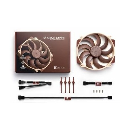 Ventilador pc noctua nf-a14x25r g2 pwm,  nf-a14x25r g2 pwm