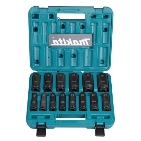 1 2" set of impact twist heads makita e-16586, 14 pcs.