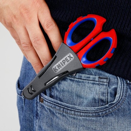 Knipex 95 05 10 sb tijeras de electricista