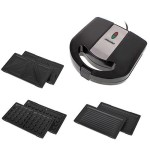 Sandwichera mesko ms 3045  1000 w negro