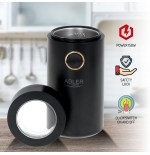 Molino de café adler ad 4446bg, negro