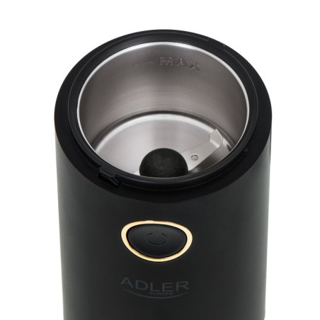 Molino de café adler ad 4446bg, negro