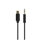 Cable xpert usb tipo c to stereo 3.5 mm aux cable, 1.5 m, black