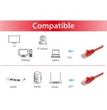 Equip cable de red 625421 rj-45 u/utp categoria 6 2 metros  rojo