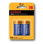 Blister pilas kodak alcalina max c lr14 1.5v blister 2 pilas