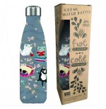 Botella isotermica enesco black crazy cats