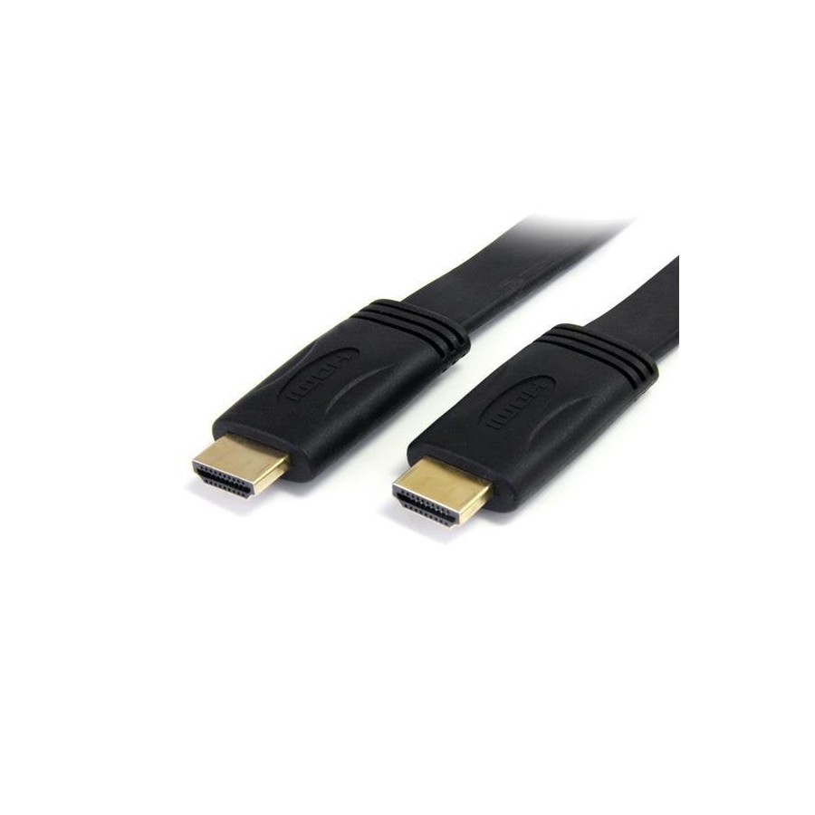 Startech cable hdmi ethernet 5m plano ultra hd 4k  3d