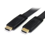 Startech cable hdmi ethernet 5m plano ultra hd 4k  3d