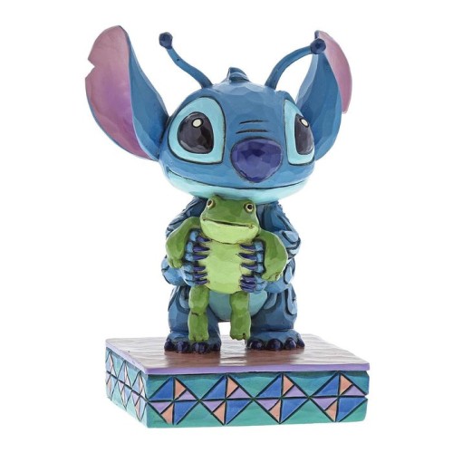 Figura enesco disney stitch con rana
