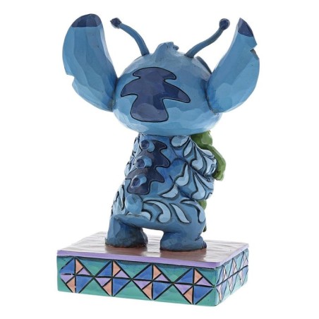 Figura enesco disney stitch con rana