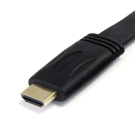 Startech cable hdmi ethernet 5m plano ultra hd 4k  3d