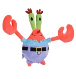 Peluche sr. cangrejo bob esponja 20cm