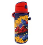 Cantimplora aluminio spiderman marvel 600ml