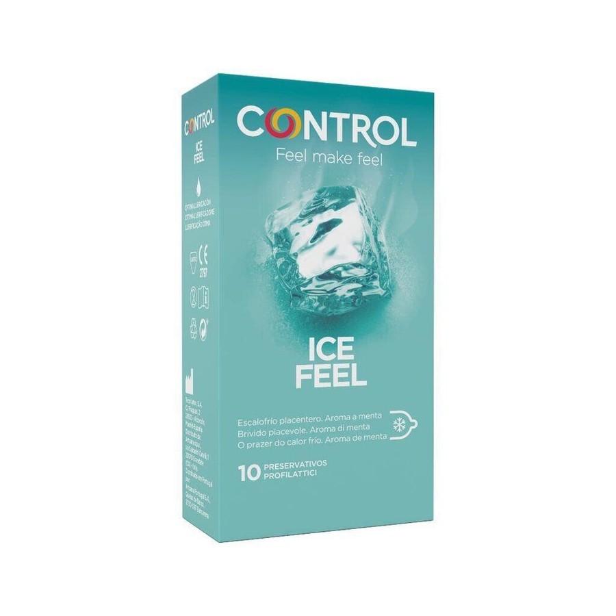 Control - ice feel preservativos efecto frio 10 unidades