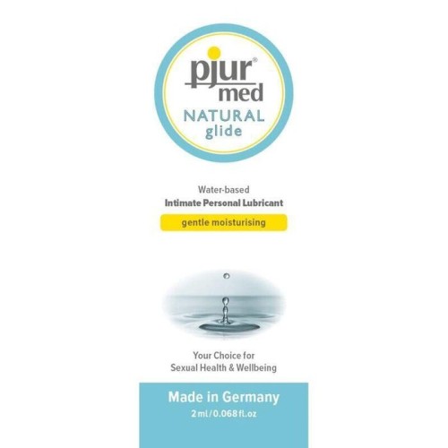 Pjur - med natural lubricante base agua 2 ml