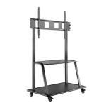 Logilink bp0085 tv monitor cart 60-105" height adjustable 150kg max.