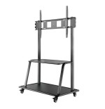 Logilink bp0085 tv monitor cart 60-105" height adjustable 150kg max.