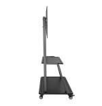 Logilink bp0085 tv monitor cart 60-105" height adjustable 150kg max.