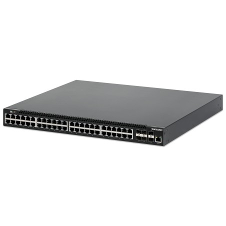 Switch intellinet 54-p poe+ managed 6x10gbe 850w