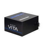 Fuente de alimentación chieftec bpx-850-s , 4x pcie, gestión de cables, 850 vatios bpx-850-s negra