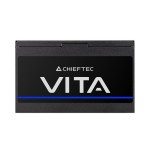 Fuente de alimentación chieftec bpx-850-s , 4x pcie, gestión de cables, 850 vatios bpx-850-s negra