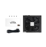 Fuente de alimentación chieftec bpx-850-s , 4x pcie, gestión de cables, 850 vatios bpx-850-s negra