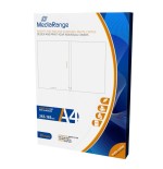 Mediarange mrink122 papel para impresora de inyección de tinta a4 (210x297 mm) mate 50 hojas blanco