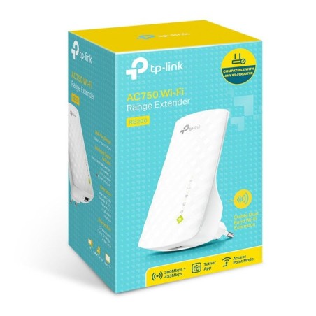 Tp-link re200 repetidor wifi amplificador ac750