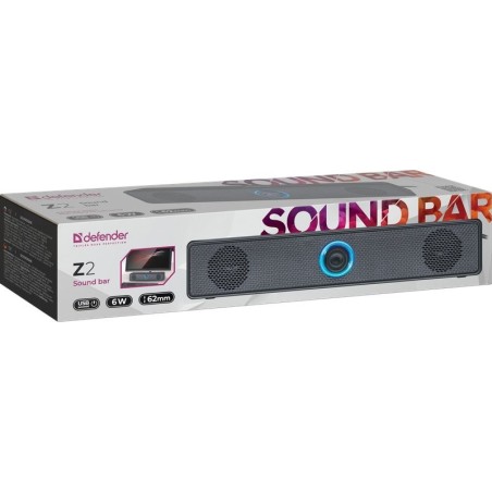 Barra de sonido altoparlante  defender z2 6w led usb