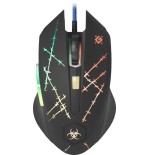 Ratón defender forced gm-020l  juego ambidextro usb tipo a óptico 3200 dpi
