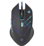Ratón defender forced gm-020l  juego ambidextro usb tipo a óptico 3200 dpi