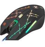 Ratón defender forced gm-020l  juego ambidextro usb tipo a óptico 3200 dpi
