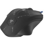 Ratón defender forced gm-020l  juego ambidextro usb tipo a óptico 3200 dpi